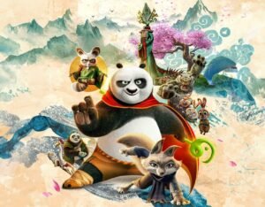 cast of kung fu panda 4