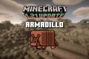 what do armadillos eat in minecraft